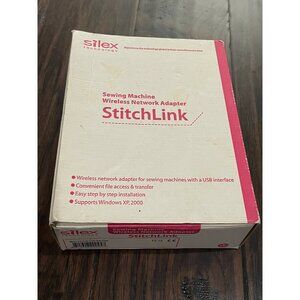 Silex StitchLink Sewing Machine Wireless Network Adapter Windows XP 2000 US